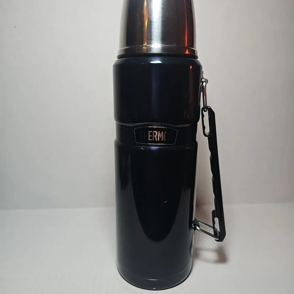 Thermos Stainless Steel King Handle Insulated Bottle Blue SK2010